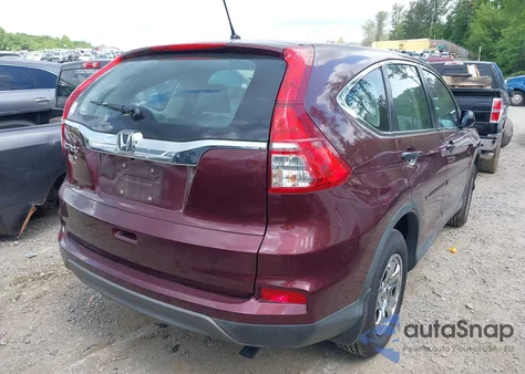 2015 Honda Cr-V Lx из США, поврежденный, VIN 2HKRM3H30FH548362